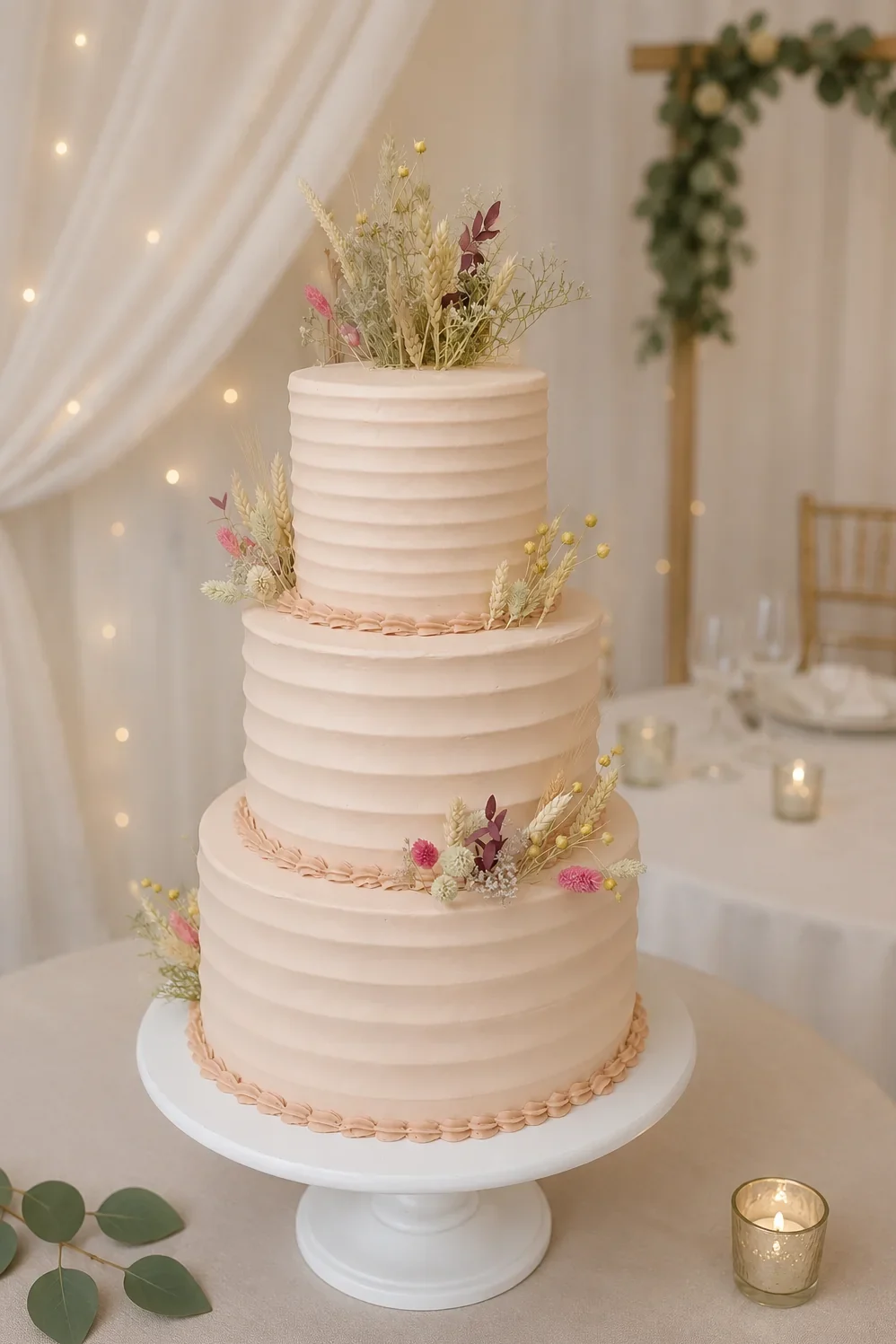 buttercream hochzeitstorte