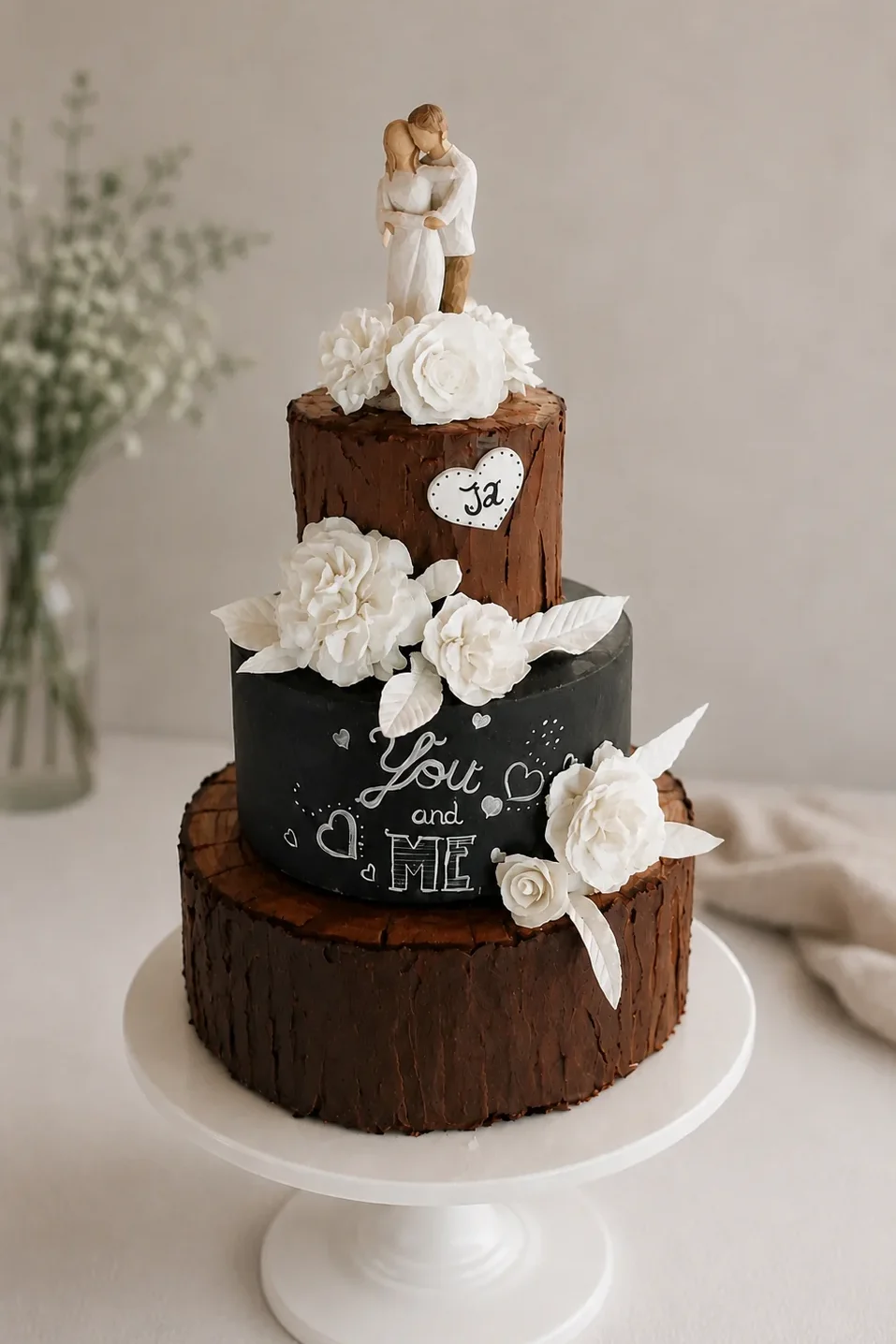 chocolate hochzeitstorte