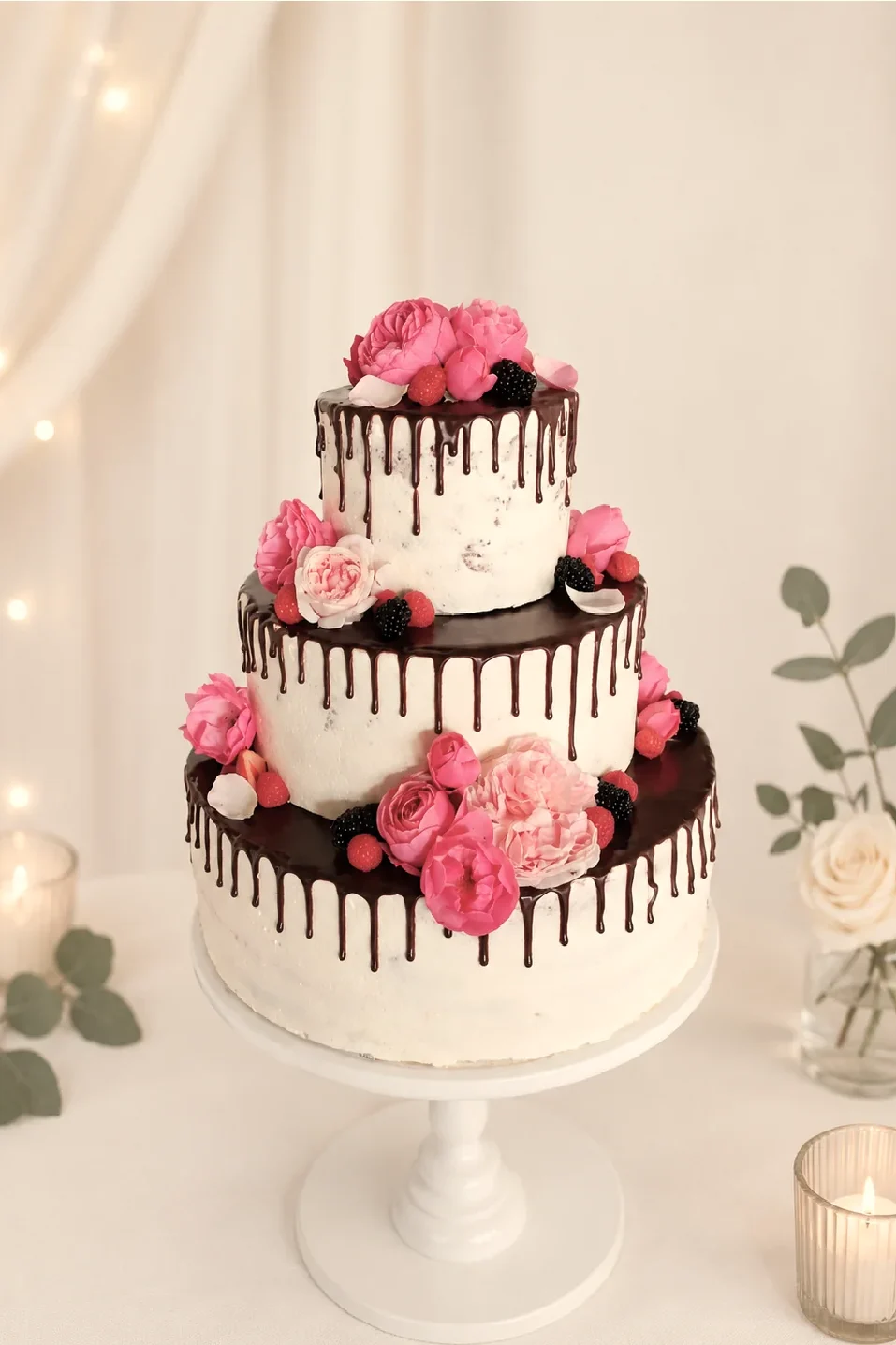 drip cake hochzeitstorte