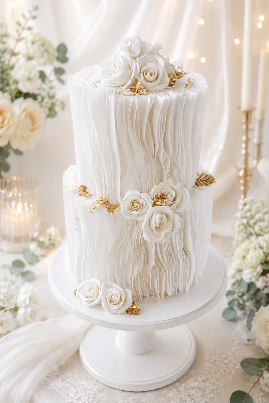 elegante hochzeitstorte