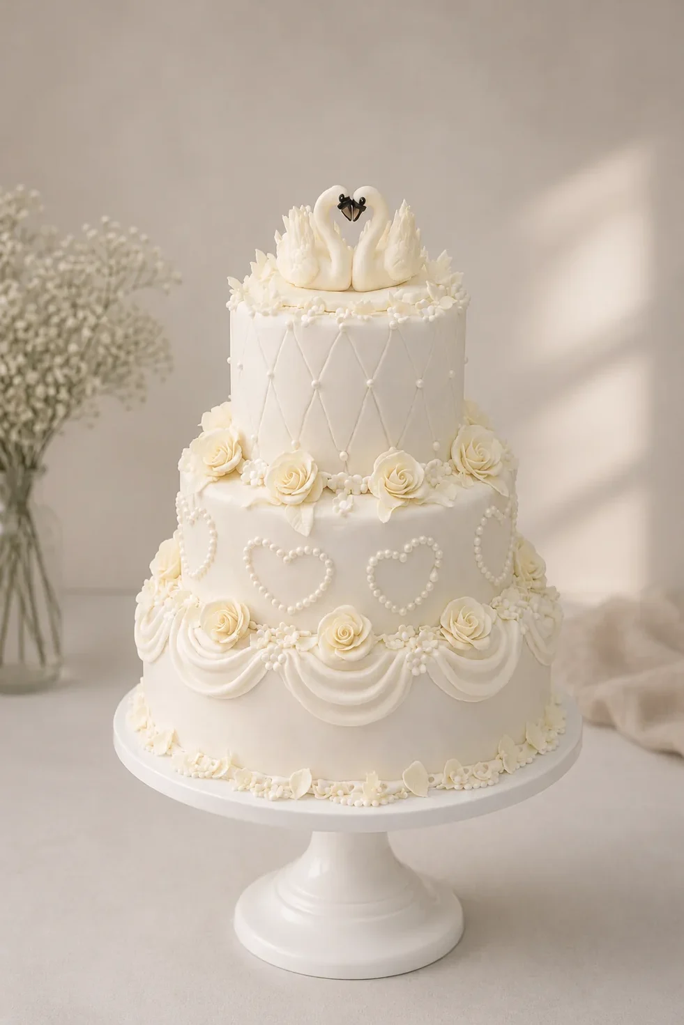 vintage hochzeitstorte