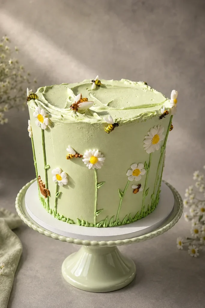 GEBURTSTAGSTORTEN wildblumenwiesen torte