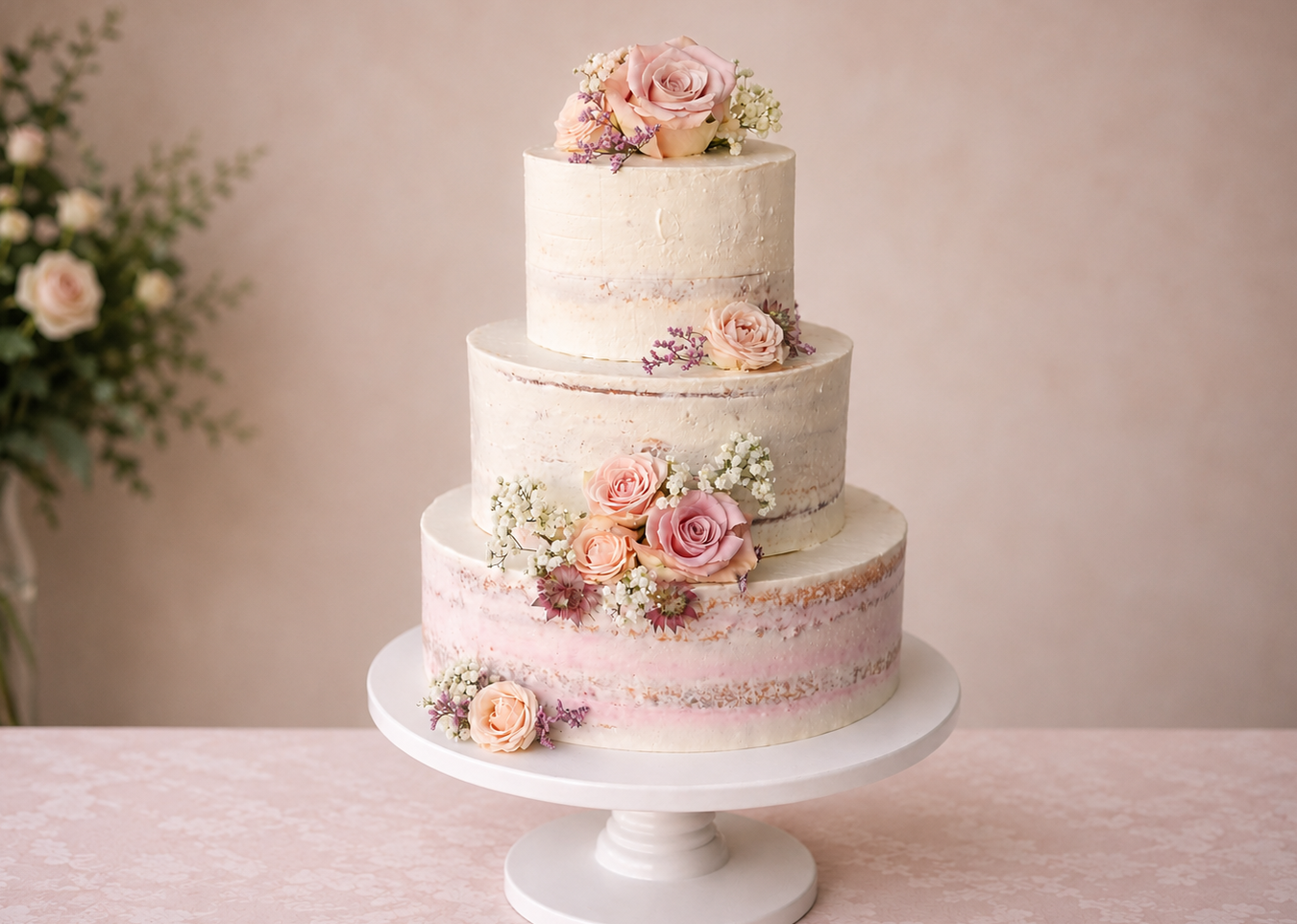 TORTEN hochzeitstorte mit rosen1